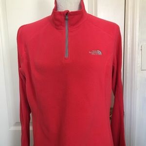Women’s L THE NORTH FACE Polartec Fleece Red Shirt